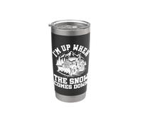 Conducteur de chasse-neige Opérateur de chasse-neige Chasse-neige Chauffeur de camion Gobelet isotherme en acier inoxydable double paroi