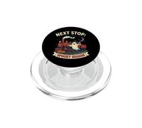 Conducteur de Chemin de Fer d'halloween - Prochain arrêt : Saison effrayante PopSockets PopGrip pour MagSafe