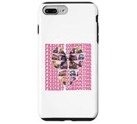 Conducteur de fret Conducteur de Train Locomotive Train Girl Coque pour iPhone 7 Plus/8 Plus