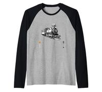 Conducteur de moteur de locomotive I'm Not Always A Train Wreck Manche Raglan