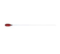 Conducteur de musique Baton Professional Mahogany Handle Stick Fibre-Glass Lightweight Durable Conducting Wand for Orchestra Choir Band Concert Performance (R135I 45 mm)