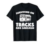 Conducteur De Train Chemin Fer Opérateur Chauffeur De Train T-Shirt