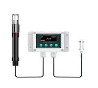 conductimètre Capteur de pH, testeur de turbidité de l'eau industrielle, électrode ORP, sonde, transmetteur EC, pH-mètre, détection environnementale(PH ORP RS485)