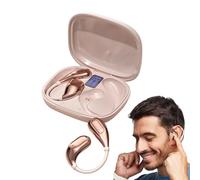 Conduction osseuse sans fil : écouteurs de sport à oreille ouverte, écouteurs avec batterie longue | conscience environnementale externe de son surround premium, outil d'écoute liger