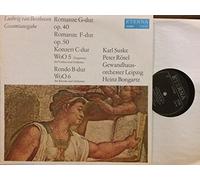 Conductor - Heinz Bongartz Musikregie - Eberhard Geiler Tonregie - Eberhard Richter Orchestra - Gewandhausorchester Leipzig Piano - Peter Rösel Violin - Karl Suske - Ludwig van Beethoven - Gewandhausorchester Leipzig, Heinz Bongartz ?- Romanze G-dur Op. 40, Romanze F-dur Op. 50, Konzert C-dur WoO 5, Rondo B-dur WoO 6 Vinyl LP
