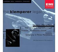 Conducts Weill/Stravinsky/Hind