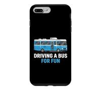 Conduire Un Bus pour s'amuser Skoolie Bus Conversion RVer Coque pour iPhone 7 Plus/8 Plus