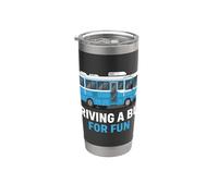 Conduire un bus pour s'amuser Skoolie Bus Conversion RVer Gobelet isotherme en acier inoxydable double paroi