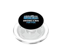 Conduire Un Bus pour s'amuser Skoolie Bus Conversion RVer PopSockets PopGrip pour MagSafe