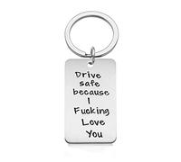 Conduisez en toute sécurité parce que je t'aime pour la Saint Valentin, créatif et utile, pratique et attrayant