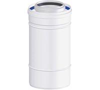 Conduit concentrique PPs-galva O80-125 25 cm