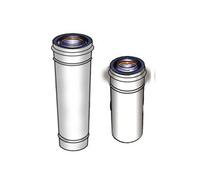 Conduit coulissant Rolux Gaz 80/125 alu/PVC - UBBINK - 224054 Noir G