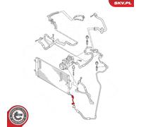 Conduit D. Basse/Haute Pression, Climatiseur Pour AUDI Q5