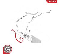 Conduit D. Basse/Haute Pression, Climatiseur Pour NISSAN OPEL RENAULT MASTER