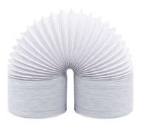 Conduit d'échappement PVC 6 m 12,5 cm