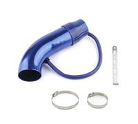Conduit D'admission D'air Système D'admission D'air Froid Universel En Aluminium Pour Voiture, 3 Pouces, 75 Mm, Tube D'induction Turbo, Couleur Argent, Noir, Rouge(Bleu)