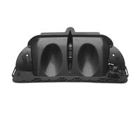 Conduit d'air de carénage intérieur avec bouton de porte, accessoires de voiture ABS noir mat pour Harley Touring 2014-plus tard Electra Glide