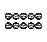 Conduit D'air for Armoire Ronde, 10 Pièces, Dia.35mm, Persienne En Acier, Trou De Maille, Couvercle De Décoration, Grille De Garde-robe, Systèmes De Ventilation