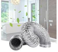 Conduit D'air Tuyau D'évacuation D'air Diamètre: 80/100/110/120/150/160/170/180/200mm Ventilation Tuyau Flexible Sortie D'évacuation D'air Chaud Avec 2 Colliers De Serrage ( Color : 3m , Size : 200mm