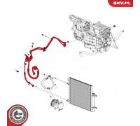 Conduit De Basse/Haute Pression, Climatiseur Pour CHEVROLET SPARK