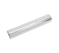 Conduit de Cheminée Droit en Acier Inoxydable Pare-étincelles | Sections à Anneaux, Raccord Mural, Chapeau Pluie, Ventilation Résistante aux Intempéries, pour Poêles