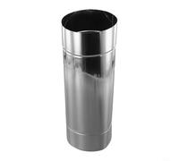 Conduit de cheminée en acier inoxydable pour poêle ou chauffe-eau, doublure résistante avec transfert de chaleur efficace, convient pour l'installation d'un système de chauffage domestique de 8 à 10