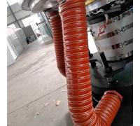 Conduit de Frein Flexible en Silicone - 2 mètres/6,5 Pieds, adapté aux systèmes CVC, aux conduits de Ventilation Portables, Peut être utilisé dans Les climatiseurs et Les Ventilateurs polyva