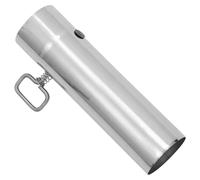 Conduit de Poêle avec Clapet Réglable en Acier Inoxydable pour Camping | Tube D’évacuation 60mm, Barrière Anti-étincelles, Installation Facile, Usage Randonnée et Chauffage Extérieur