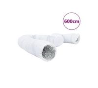 Conduit de ventilation aluminium et PVC 6 m Ø20 cm
