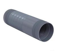 Conduit de ventilation de hotte de cuisine en PVC adapté pour les ports d'échappement de 150 mm à 180 mm, paroi épaisse pour l'intégrité structurelle (150 x 6)