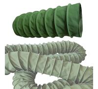Conduit De Ventilation Flexible En Toile, Tuyau D'extraction D'air | Tuyau De Ventilation Gaine D'aération D'échappement Spirale Fil D'acier Paroi Intérieure(L 10m(32.8ft),225mm(8.9"))