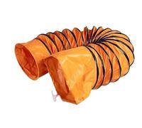 Conduit de ventilation flexible for extracteur d' - Longueur 2/6/8/10 m, conduit léger en PVC avec armature en acier.(L5mx350mm)