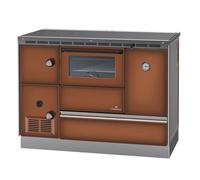 Conduit d'eau pour cuisinière Lohberger ZEH 110 Marron - connexion à droite en haut