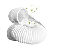 Conduit d'échappement mobile pour climatiseur - Tuyau extensible à soufflets à ressort