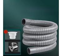 Conduit d'Évacuation 70cm Anti-Retour d'Odeurs(Basin water) | PVC durable, conception anti-odeurs, longueur 70cm, joint inclus, installation rapide