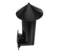 Conduit D'évacuation avec Trous de Montage Renforcés en Acier au Carbone | Revêtement Haute Température, Accessoires Inclus Vis Écrous Joints, Adapté Barbecue Extérieur Cuisine Professionnelle