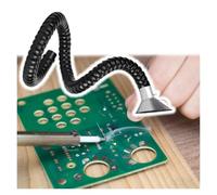 Conduit D'extraction Des Fumées De Soudage, Bras D'aspiration Des Poussières, Orientable À 360° Conduit Flexible Avec Capot En Acier Inoxydable(Black dia 200MM(7.9 in),L 1.5m/4.9ft)