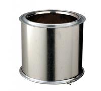 Conduit droit 450 cm Ø150 Inox galva POUJOULAT ED 450-150 - 32150004