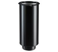 Conduit droit de finition Ø150 mm POUJOULAT ral 9020 blanc mat EDP - 32150015