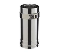 Conduit droit PGI Inox L.250 Ø80/130mm POUJOULAT - 37080703