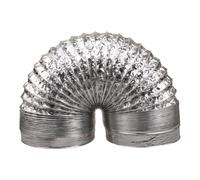 Conduit Flexible en Feuille D’aluminium, 4 Pouces 6, 6 Pieds, Argenté