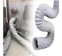 Conduit Industriel 4 6 8 10 12 2 3 5 Pouces, Tuyau Flexible d'aération de sécheuse/Conduit pour vêtements de séchage pour espaces restreints/ateliers, Conduit d'extraction de fumée
