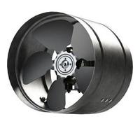 Conduit Inline ventilateur 160mm zinc métal G