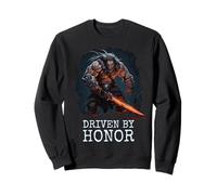 Conduit par l'honneur. Force au-delà des royaumes. Sweatshirt