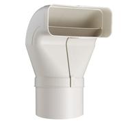 Conduit Plat 222x89mm Ø150mm AirCircle optimAiro Dérivation Hotte Raccord