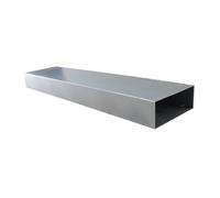 Conduit plat droit 50 mm, L = 600 mm - CB-tec 600 mm