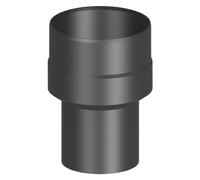 Conduit poêle à bois - Agrandissement de conduit - noir - Tecnovis TEC-Stahl Augmentation 110 - 150