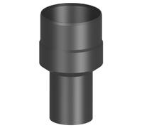 Conduit poêle à bois - Agrandissement de conduit - noir - Tecnovis TEC-Stahl Augmentation 80 - 120