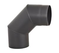 Conduit poele à bois - Coude 90° - noir - Reuter Ferrum 160 mm