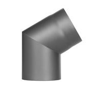 Conduit poêle à bois - Coude fixe 60° - gris - Tecnovis TEC-Stahl Ø 160 mm